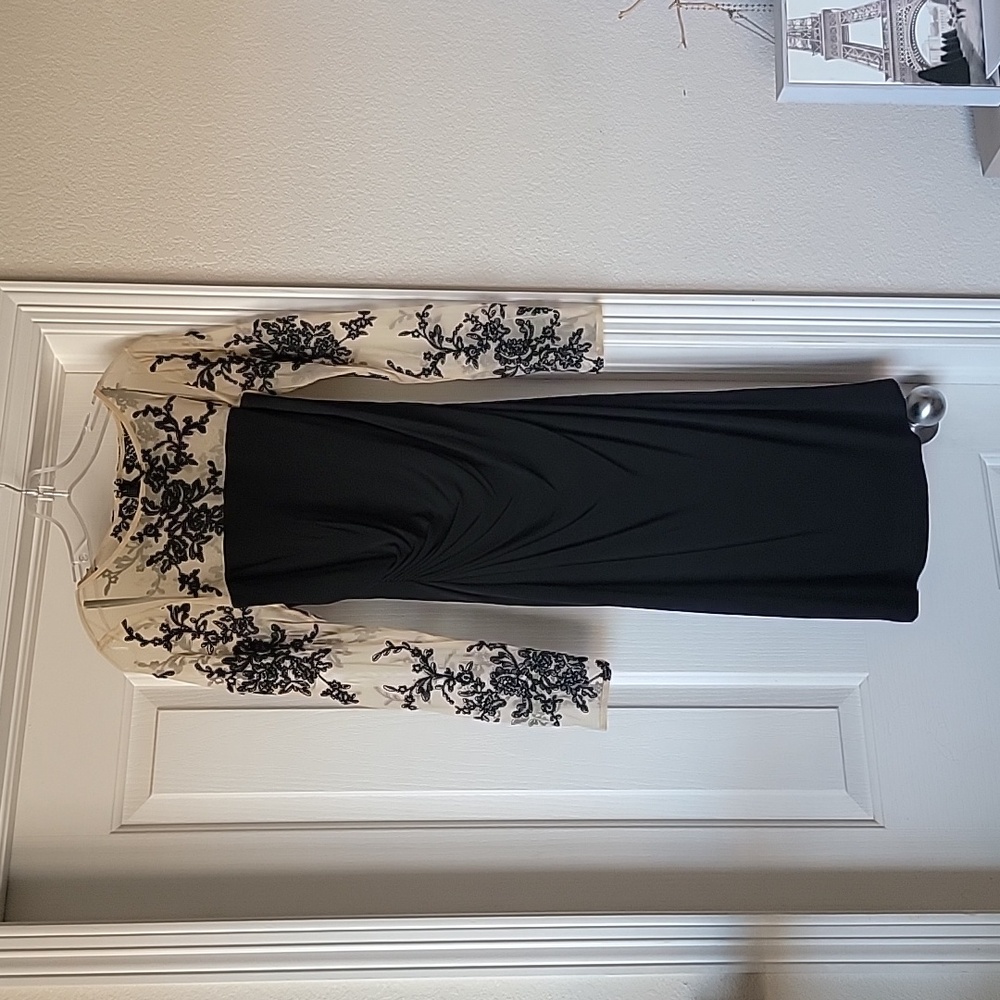 NWOT David Meister Cocktail Dress 4